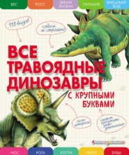 бесплатно читать книгу Все травоядные динозавры с крупными буквами автора Елена Ананьева