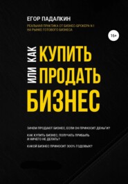 бесплатно читать книгу Как купить или продать бизнес автора  Егор Падалкин
