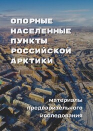 бесплатно читать книгу Опорные населенные пункты Российской Арктики. Материалы предварительного исследования автора Ольга Ивлиева