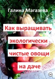 бесплатно читать книгу Как выращивать экологически чистые овощи на даче автора  Галина Магазева