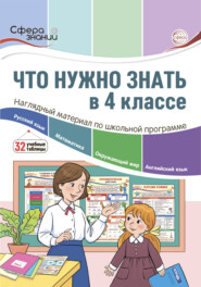 бесплатно читать книгу Что нужно знать в 4 классе: наглядный материал по школьной программе автора Т. Цветкова