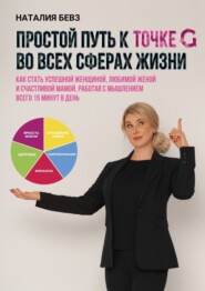 бесплатно читать книгу Простой путь к точке G во всех сферах жизни. Как стать успешной женщиной, любимой женой и счастливой мамой, работая с мышлением всего 15 минут в день автора Наталия Бевз