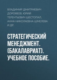 бесплатно читать книгу Стратегический менеджмент. (Бакалавриат). Учебное пособие. автора Владимир Дресвянников