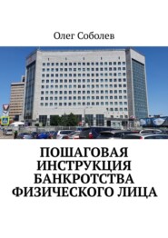 бесплатно читать книгу Пошаговая инструкция банкротства физического лица автора Олег Соболев