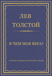 бесплатно читать книгу Полное собрание сочинений. Том 23. Произведения 1879–1884 гг. В чем моя вера? автора Лев Толстой