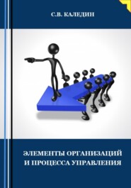 бесплатно читать книгу Элементы организаций и процесса управления автора Сергей Каледин
