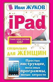 бесплатно читать книгу iPad специально для женщин. Простые инструкции, полезные программы, милые хитрости автора Иван Жуков