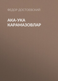 бесплатно читать книгу Ака-ука Карамазовлар автора Федор Достоевский