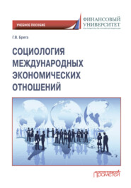 бесплатно читать книгу Социология международных экономических отношений автора Галина Брега