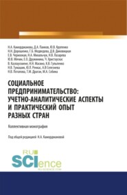 бесплатно читать книгу Социальное предпринимательство. Учетно-аналитические аспекты и практический опыт разных стран. (Аспирантура). (Магистратура). Монография автора Юрий Мячин