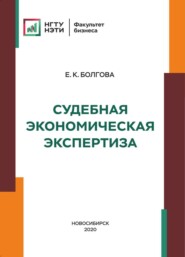 бесплатно читать книгу Судебная экономическая экспертиза автора Евгения Болгова
