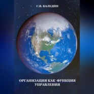 бесплатно читать книгу Организация как функция управления автора Сергей Каледин