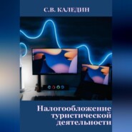 бесплатно читать книгу Налогообложение туристической деятельности автора Сергей Каледин