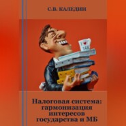 бесплатно читать книгу Налоговая система: гармонизация интересов государства и МБ автора Сергей Каледин