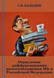 бесплатно читать книгу Отраслевая дифференциация налогообложения МБ в Российской Федерации автора Сергей Каледин
