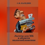 бесплатно читать книгу Льготы для МБ в области налогообложения автора Сергей Каледин