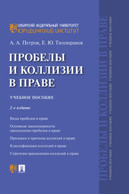 бесплатно читать книгу Пробелы и коллизии в праве автора А. Петров