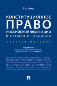 бесплатно читать книгу Конституционное право Российской Федерации в схемах и таблицах автора Е. Абаева