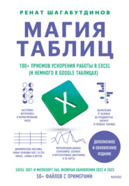 бесплатно читать книгу Магия таблиц. 100+ приемов ускорения работы в Excel (и немного в Google Таблицах) автора Евгений Намоконов