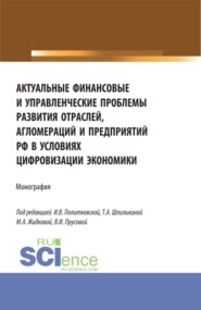 бесплатно читать книгу Актуальные финансовые и управленческие проблемы развития отраслей, агломераций и предприятий РФ в условиях цифровизации экономики. (Бакалавриат, Магистратура). Монография. автора Лариса Артамонова