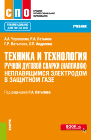 бесплатно читать книгу Техника и технология ручной дуговой сварки (наплавки) неплавящимся электродом в защитном газе. (СПО). Учебник. автора Гюльнара Латыпова