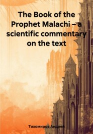 бесплатно читать книгу The Book of the Prophet Malachi – a scientific commentary on the text автора Андрей Тихомиров