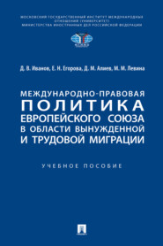 бесплатно читать книгу Международно-правовая политика Европейского союза в области вынужденной и трудовой миграции автора Д. Алиев