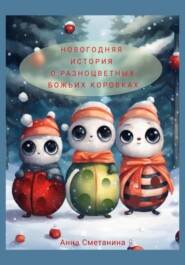 бесплатно читать книгу Новогодняя история о разноцветных божьих коровках автора Анна Сметанина