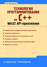 бесплатно читать книгу Технология программирования на C++. Win32 API-приложения автора Николай Литвиненко