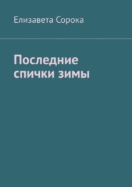 бесплатно читать книгу Последние спички зимы автора Елизавета Сорока