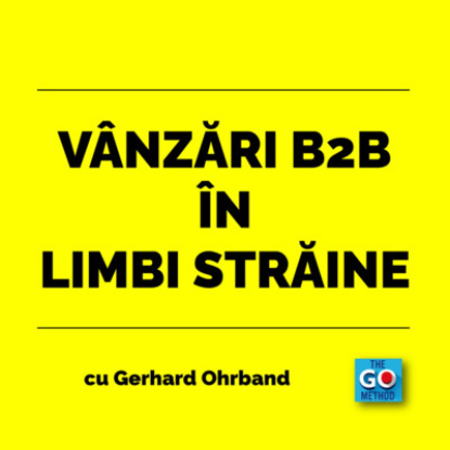Vânzări B2B în limbi străine