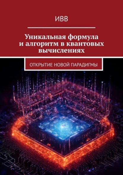 бесплатно читать книгу Уникальная формула и алгоритм в квантовых вычислениях. Открытие новой парадигмы автора  ИВВ