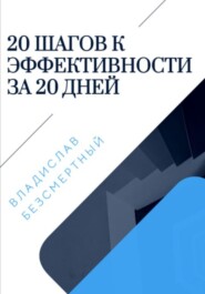 бесплатно читать книгу 20 шагов к эффективности за 20 дней автора Владислав Безсмертный