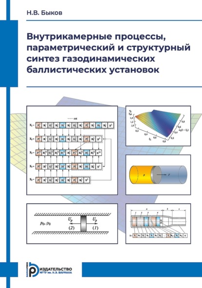 Внутрикамерные процессы, параметрический и структурный синтез газодинамических баллистических установок