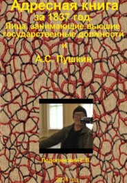 бесплатно читать книгу Адресная книга за 1837 год. Лица, занимающие высшие государственные должности и А.С. Пушкин. автора Евгений Подолянский