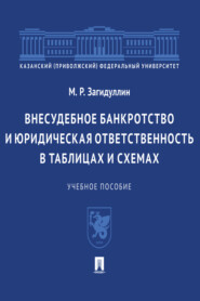 бесплатно читать книгу Внесудебное банкротство и юридическая ответственность в таблицах и схемах автора М. Загидуллин