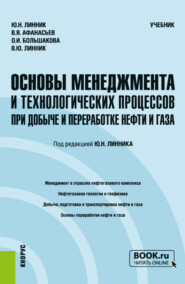 бесплатно читать книгу Основы менеджмента и технологических процессов при добыче и переработке нефти и газа. (Бакалавриат, Магистратура). Учебник. автора Ольга Большакова