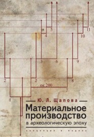 бесплатно читать книгу Материальное производство в археологическую эпоху. Концепция и модель автора Юлия Щапова