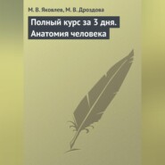 бесплатно читать книгу Полный курс за 3 дня. Анатомия человека автора М. Дроздова