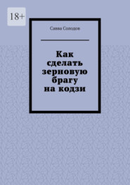 бесплатно читать книгу Как сделать зерновую брагу на кодзи автора Савва Солодов