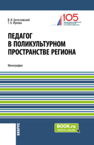 бесплатно читать книгу Педагог в поликультурном пространстве региона. (Аспирантура, Магистратура). Монография. автора Владимир Богословский