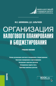 бесплатно читать книгу Организация налогового планирования и бюджетирования. (Бакалавриат, Магистратура). Учебное пособие. автора Марина Шемякина