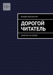 бесплатно читать книгу Дорогой читатель. Заметки на полях автора Владислав Бахтин