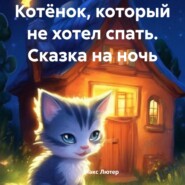 бесплатно читать книгу Котёнок, который не хотел спать. Сказка на ночь автора Макс Лютер