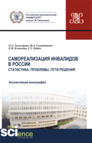 бесплатно читать книгу Самореализация инвалидов в России. Статистика, проблемы, пути решения. (Аспирантура, Бакалавриат, Магистратура). Монография. автора Светлана Бабич