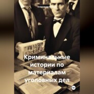 бесплатно читать книгу «Криминальные истории по материалам уголовных дел» автора Александр Козлик