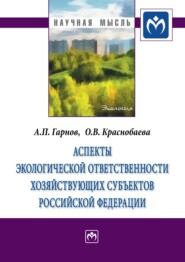 бесплатно читать книгу Аспекты экологической ответственности хозяйствующих субъектов Российской Федерации автора Ольга Краснобаева