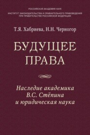 бесплатно читать книгу Будущее права: наследие академика В.С. Степина и юридическая наука автора Николай Черногор