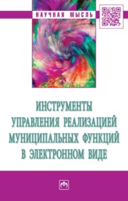 бесплатно читать книгу Инструменты управления реализацией муниципальных функций в электронном виде автора Максим Чистяков