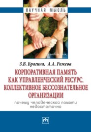 бесплатно читать книгу Корпоративная память как управленческий ресурс. Коллективное бессознательное предприятия: почему человеческой памяти недостаточно автора Анастасия Ражева